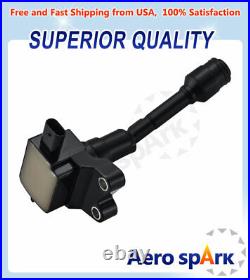 4 Ignition Coil & Motorcraft Spark Plug for Ford Fushion Escape 1.5L L4 UF735