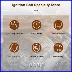 4 Ignition Coil & Spark Plug For Chevy Impala Equinox Malibu Colorado Camaro