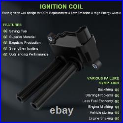 8 For 2011-2018 Ram 2500 5.7L V8 Ignition Coil & Spark Plug