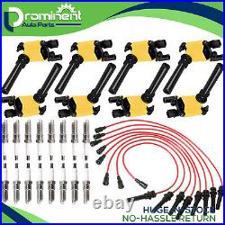 8 Heavy Duty Ignition Coil & 16 Spark Plug & Wireset for 03-05 Dodge Ram 3500