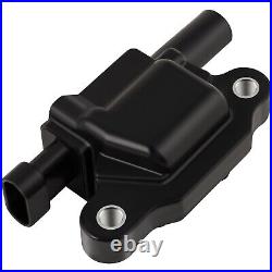 8 Ignition Coil & Spark Plug For Chevy Silverado GMC Cadillac CTS Buick