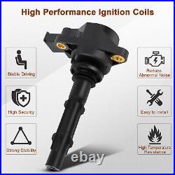 8 Ignition Coil & Spark Plug For Mercedes Benz C230 C280 C300 CLK350/550 CLS550