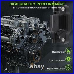 8 Square For 2014-19 Chevrolet Silverado 1500 6.2L V8 Ignition Coil & Spark Plug