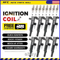 8Ignition Coil & 16 Spark Plug For Dodge Jeep Chrysler Ram 1500 4.7L V8 UF601