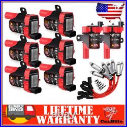 8X Ignition Coil Spark Plug Pack For Chevy Silverado GMC LS1/S3 4.8 5.3 6.0L US