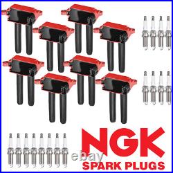 Energy Ignition Coil & NGK Iridium Spark Plug For Chrysler Dodge Charger UF504