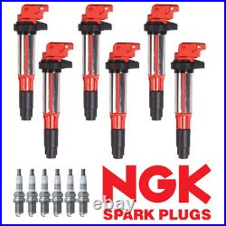 Energy Ignition Coil & NGK Platinum Spark Plug for BMW 330Ci 325Ci 525i UF522