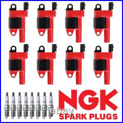 Energy Ignition Coil & NGK Platinum Spark Plug for Chevy Camaro Corvette UF414