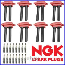 Energy Ignition Coil & NGK Platinum Spark Plug for Dodge Charger Chrysler UF504