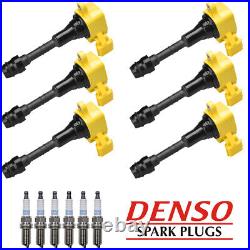 Heavy Duty Ignition Coil & Denso Spark Plug For 2007-2016 Nissan Frontier UF349