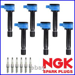 High Performance Ignition Coil & NGK Platinum Spark Plug for Acura TL TSX UF603