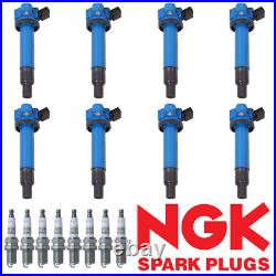 High Performance Ignition Coil & NGK Platinum Spark Plug for Toyota Tundra UF230