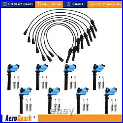 High Performance Ignition Coil, Spark Plug & Wireset for Dodge Ram 1500 2500