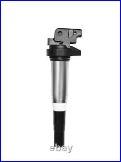 Ignition Coil & Bosch Platinum Spark Plug For BMW M2 M4 X3 X5 X6 335i 3.0L UF667