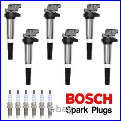 Ignition Coil & Bosch Platinum Spark Plug for BMW Active Hybrid 3/5/7 X3 UF667