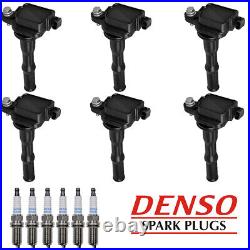 Ignition Coil & Denso Platinum Spark Plug For 1994-95 Lexus ES300 3.0L V6