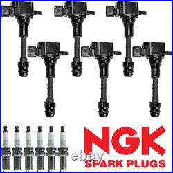 Ignition Coil & NGK Platinum Spark Plug For 2005-11 Nissan Frontier Xterra
