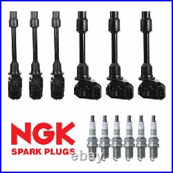 Ignition Coil & NGK Platinum Spark Plug for Infiniti Nissan Maxima 3.0L UF138