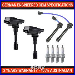 Ignition Coils, Leads & Spark Plug Pack for Suzuki Ignis Liana Swift Sport