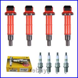 Performance Ignition Coil & NGK Spark Plug 4PCS for Camry Corolla/ tC xB/ HS250h