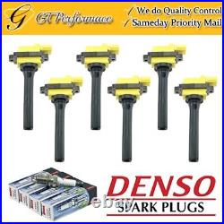 Quality Ignition Coil & DENSO Spark Plug 6PCS for Suzuki Grand Vitara/ XL-7 V6