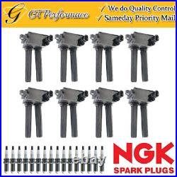 Quality Ignition Coil & NGK Spark Plug 16PCS for 2011-2021 Ram 1500 2500 3500 V8